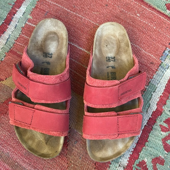 Birkenstock Uju Sienna Red Size 37 - Picture 2 of 6